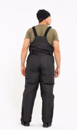 Зимний мужской костюм-поплавок ONERUS "Фишер -45" (Таслан) Черный/Красный