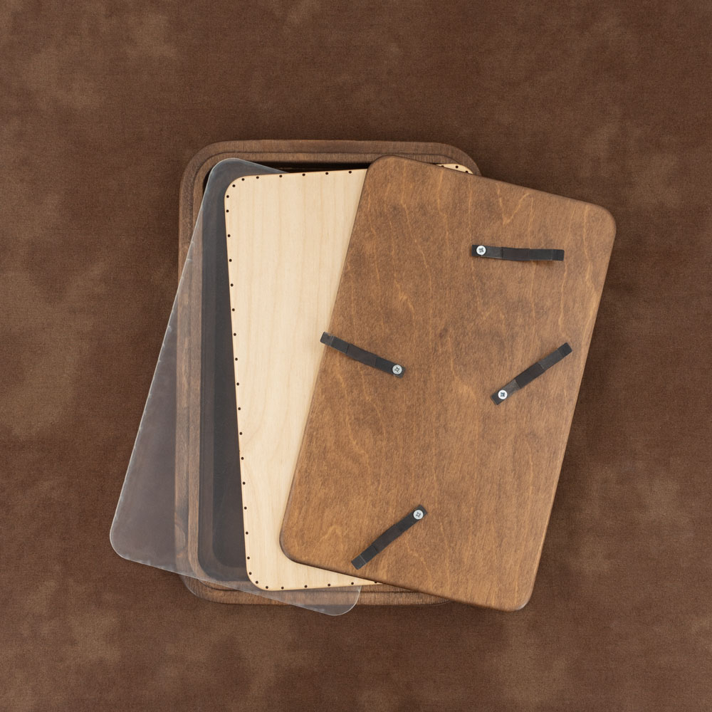 Средний короб с крышкой под вышивку