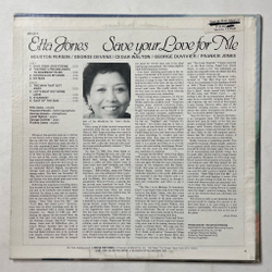 Винтажная виниловая пластинка LP Etta Jones Save Your Love For Me (USA 1981)