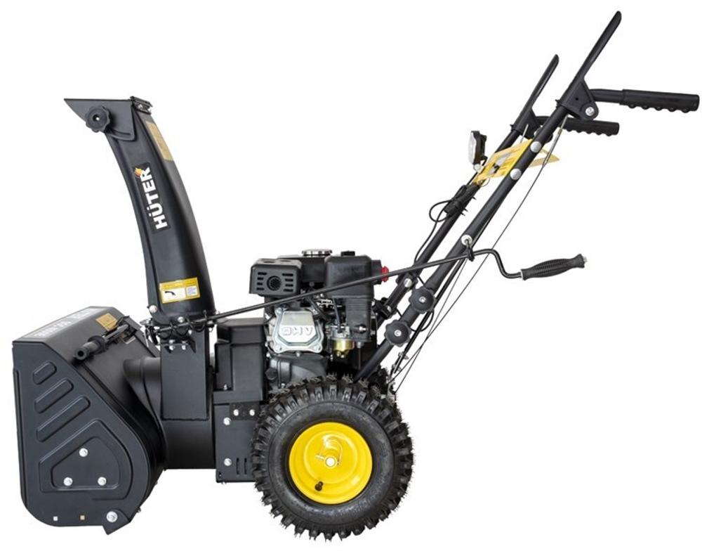 Снегоуборщик Huter SGC 4000E, бензиновый, 6.5л.с., самоходный