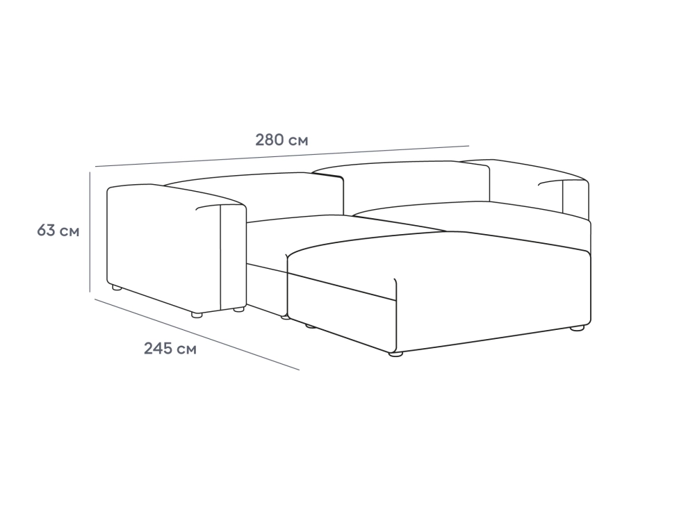 Модульный диван Sorrento