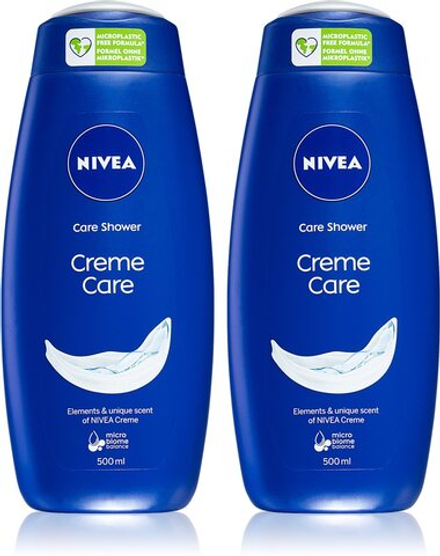 Nivea Creme Care - крем-гель для душа 2 х 500 мл (удобная упаковка) /   / GTIN 9005800358284