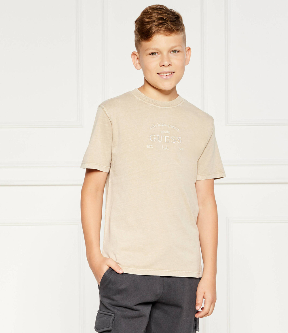 Футболка Guess - бежевый(L4YI46 K8HM4)