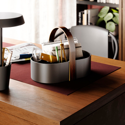 Органайзер bellwood caddy, 30х23 см, черный/орех