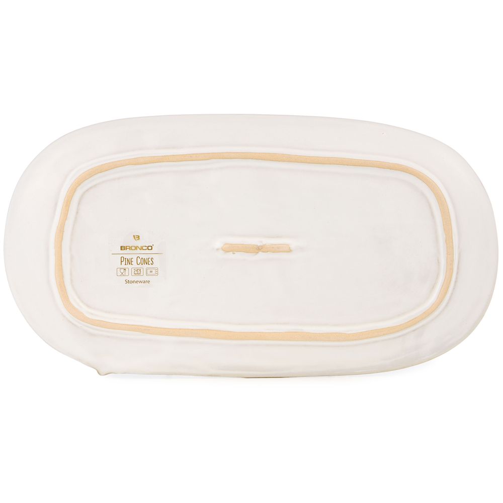 БЛЮДО СЕРВИРОВОЧНОЕ КОЛЛЕКЦИЯ "PINE CONES", 30,5*16,5*2,8 СМ