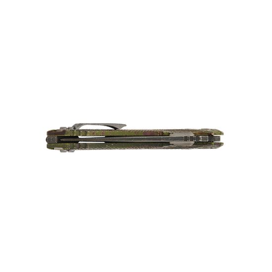 Нож Microtech Amphibian Outbreak Signature 137RL-1FLOBS с клинком из стали M390MK, рукоять Aluminum