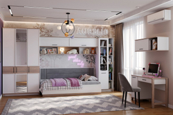 Шкаф для одежды и белья Аурелио 444, Блэквуд Сатиновый, Белый