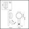 Настенный светильник Odeon Light Albergo Hightech 7163/9WL