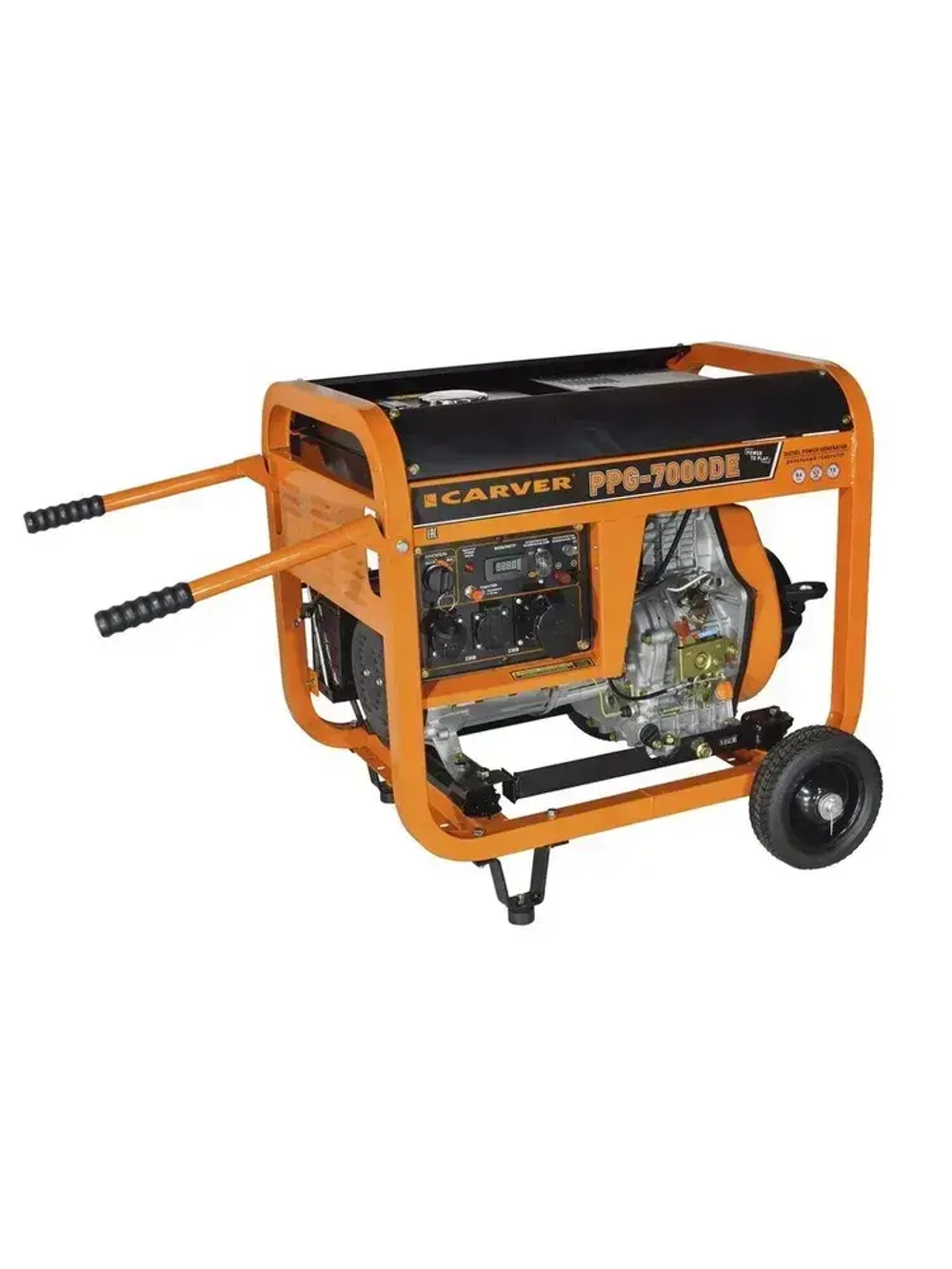 Генератор дизельный Carver PPG-7000DE