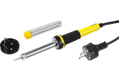 STAYER PROTerm, 60 Вт, конус, в наборе: припой + подставка, 2 К рукоятка, электропаяльник, Professional (55300-60)