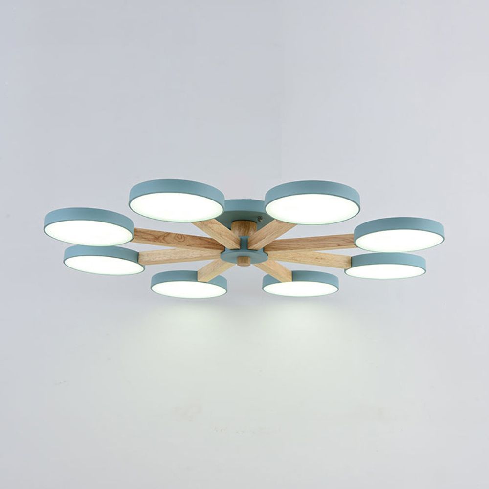 Потолочная Люстра Turna 8 Blue By Imperiumloft