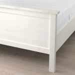Каркас кровати - IKEA HEMNES, 200х140 см, матрас средне-жесткий, белый, ХЕМНЕС ИКЕА