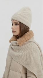 Шапка ШП804-08 бежевая