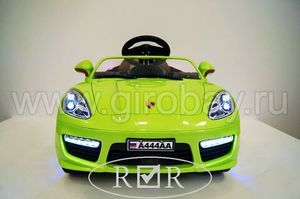 Детский электромобиль River Toys Porsche Panamera A444AA зеленый