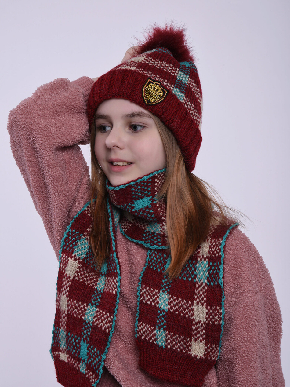 Комплект детский (Шапка+Шарф)