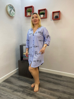 Туника женская "3835 К.П" пуговицы (Дарья)