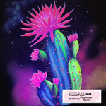 Краска по ткани и обуви, одежды акриловая флуоресцентная «Жёлтый неон»