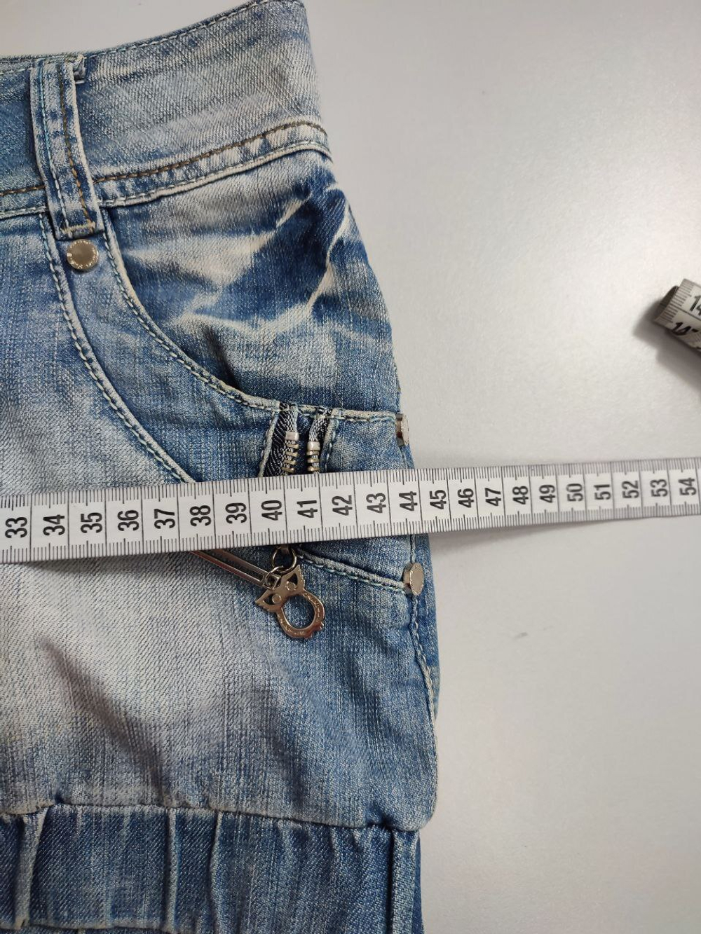 Юбка Zsy Jeans джинсовая мини 44 размер