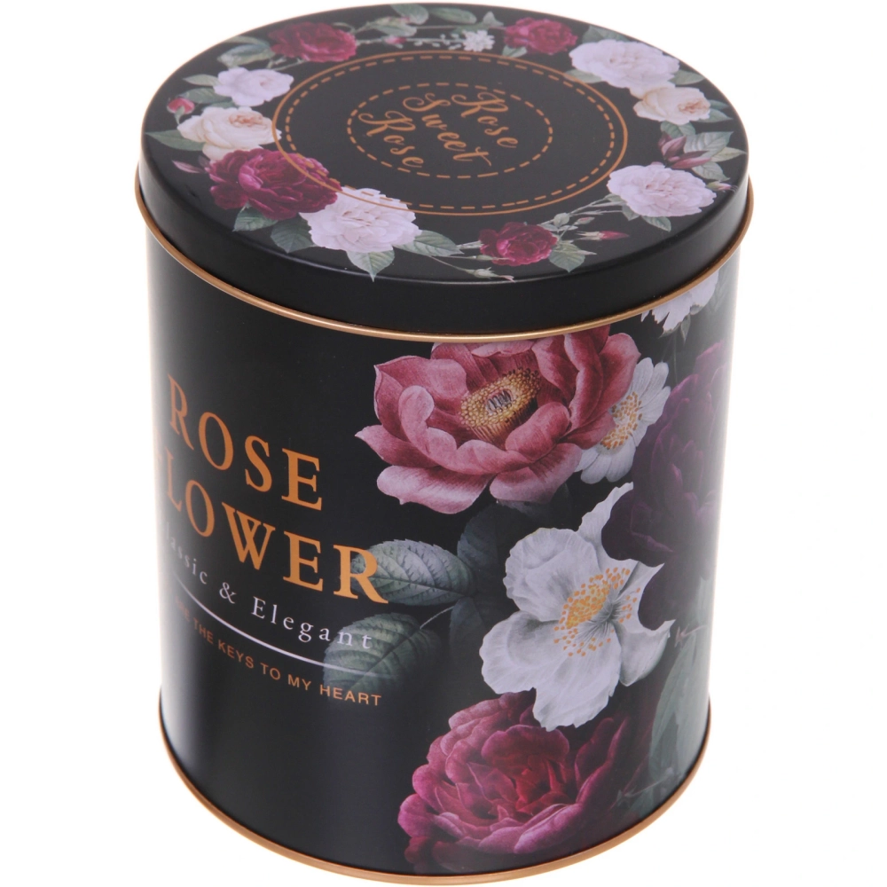 Банка для хранения металлическая «Цветочная магия» 2000мл