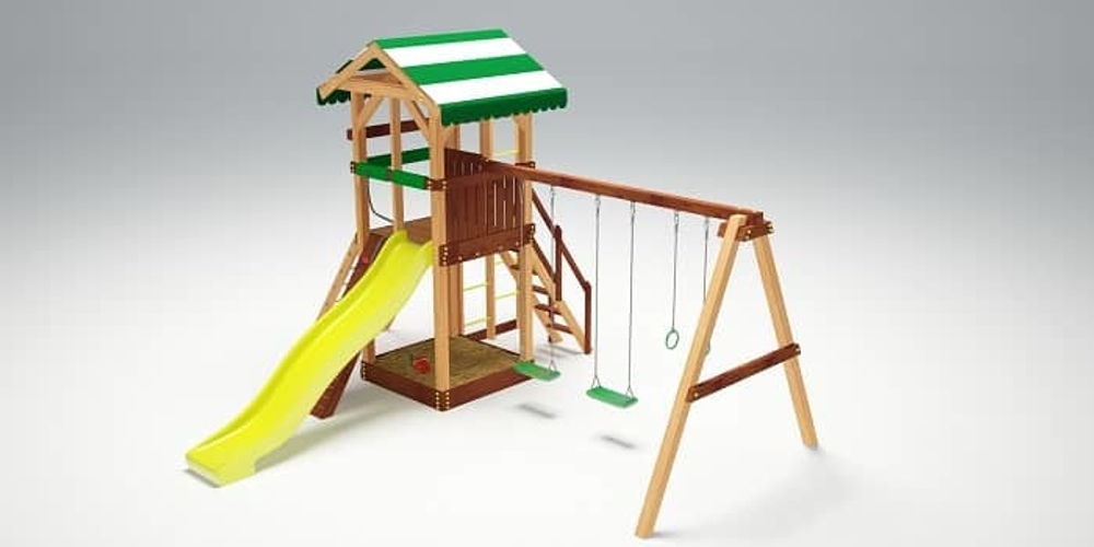 Деревянная детская площадка Савушка "4 сезона" - 4