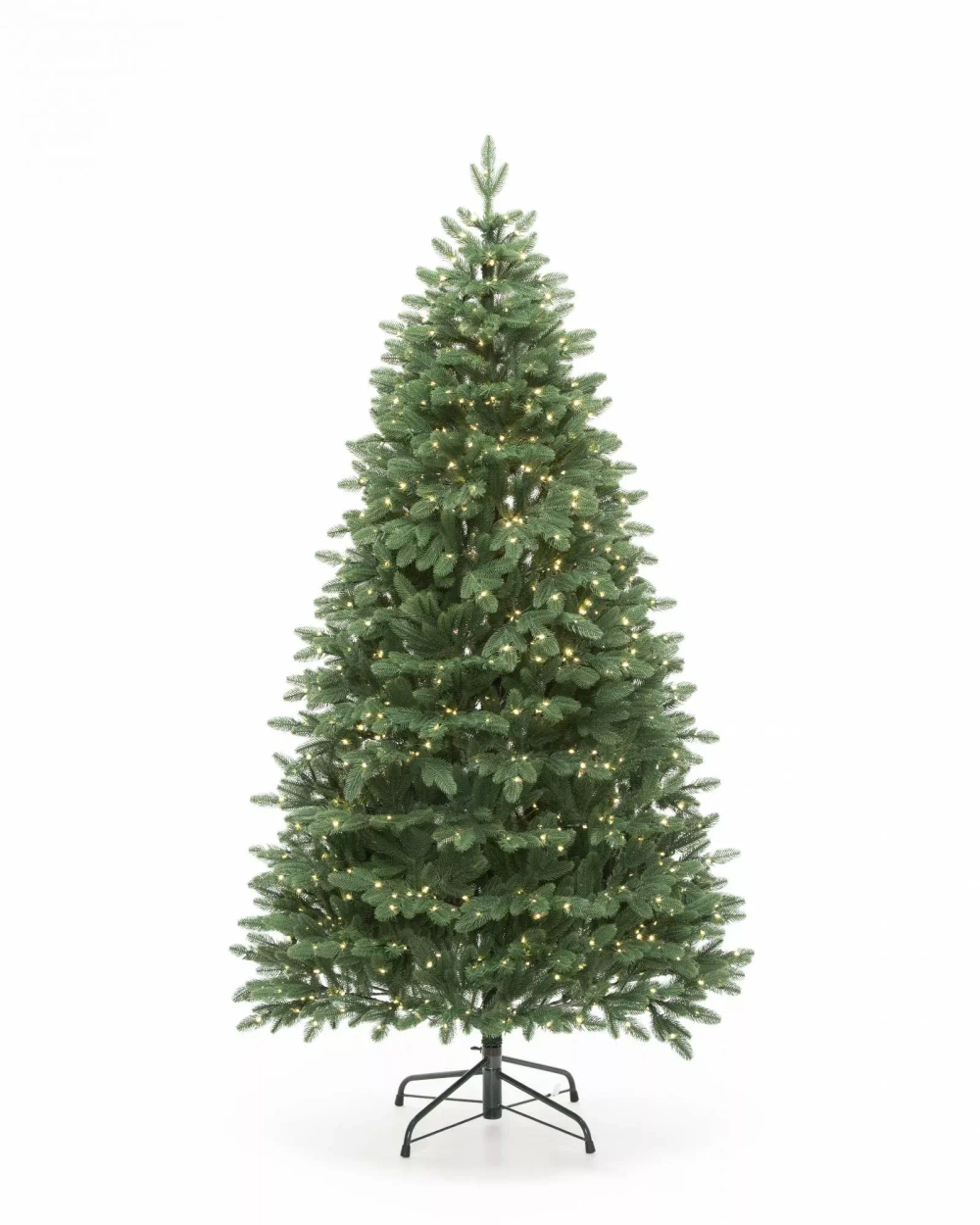 Искусственная елка Олимпия 365 см., 100% литая хвоя, теплых белых LED ламп, ЕлкиТорг (265365)