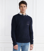 Свитер TJM REG STRCT TONAL FLAG Tommy Jeans - темно-синий(DM0DM18456)