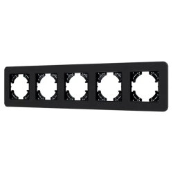 Рамка стеклянная FRM-OMALI-SFGS-5-BK (Arlight, -) 049721