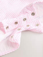 Боди с коротким рукавом и комбинезон в комлекте для малышей Next AA8-188, Белый, Розовый