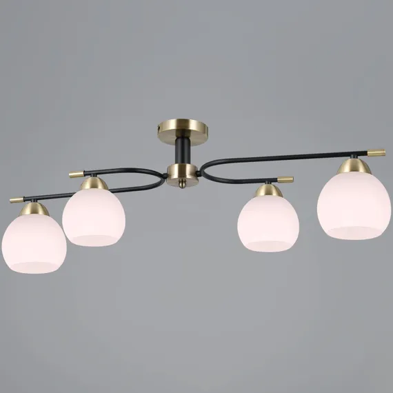 IL0638-4CSQ-24 AB BK LIBRA светильник потолочный