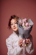 Дуо букет тюльпаны и гиацинты