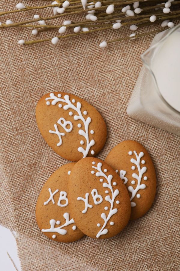 Пасхальные пряники яйца 