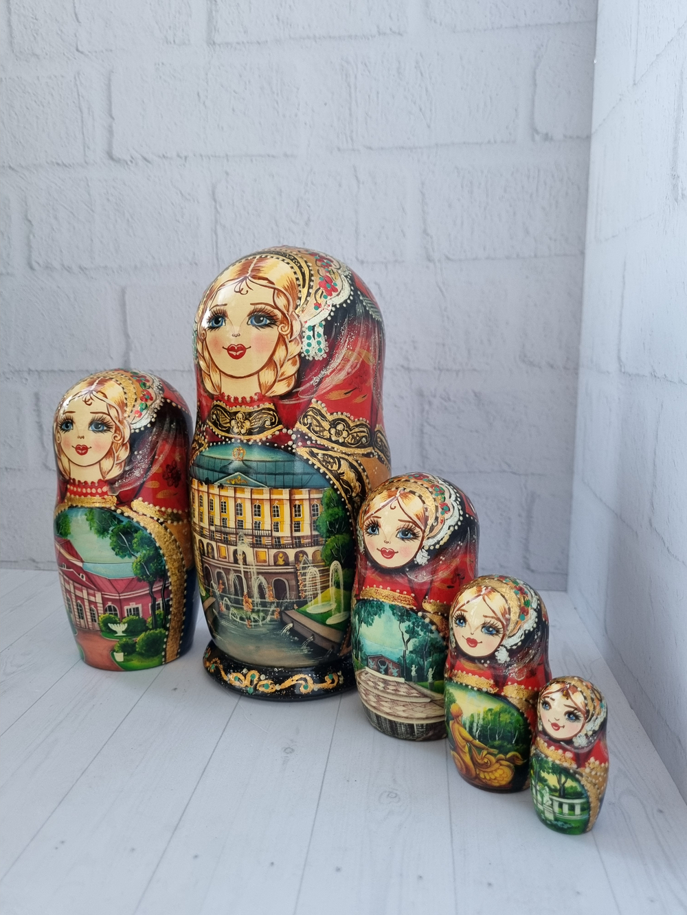 Матрёшка 5м 18см Петергоф