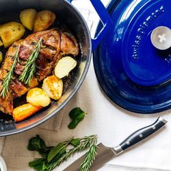 Чугунная кастрюля Swiss Diamond PC 1329CB