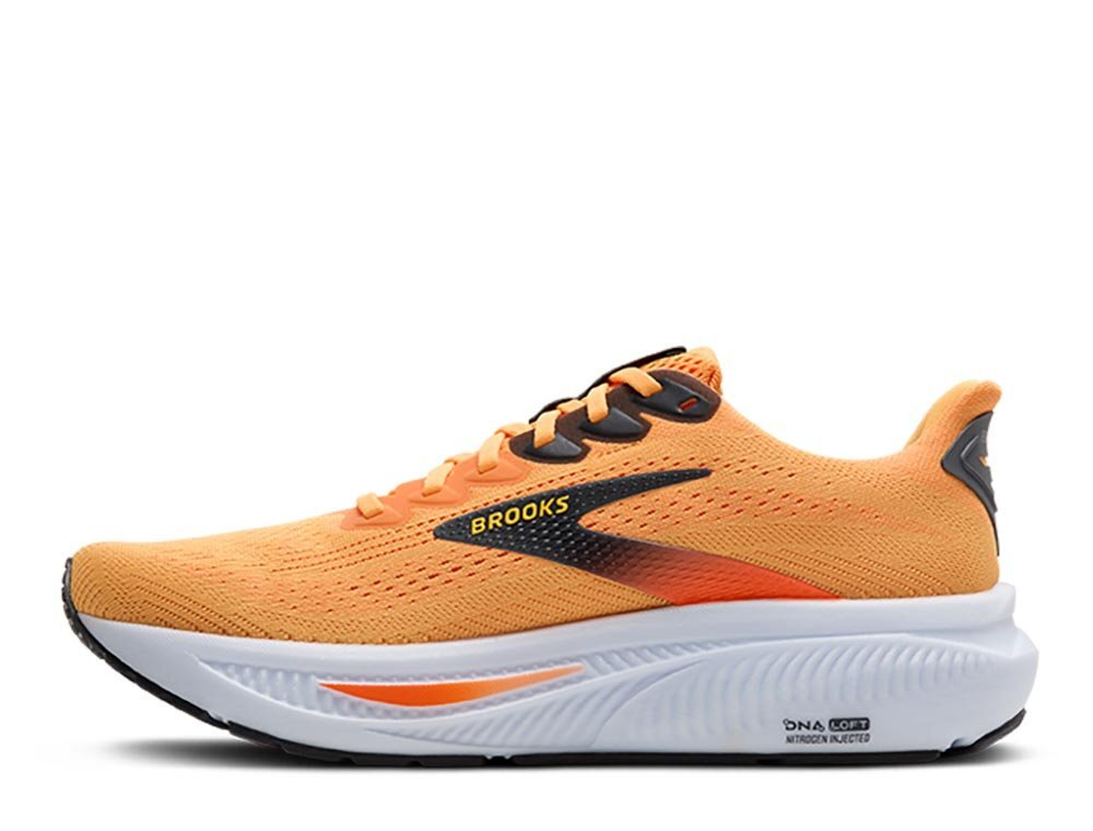 Кроссовки для бега мужские Brooks Ghost 17 Оранжево-Черные