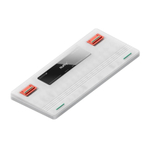 Беспроводная механическая клавиатура NuPhy Air75 V2 («Ионический белый» | Ionic White) Ультратонкая клавиатура с механическими переключателями. Русифицированная раскладка ANSI 75%, 84 клавиши. Алюминиевая рама. Есть RGB-подсветка, Hot-Swap и QMK/VIA