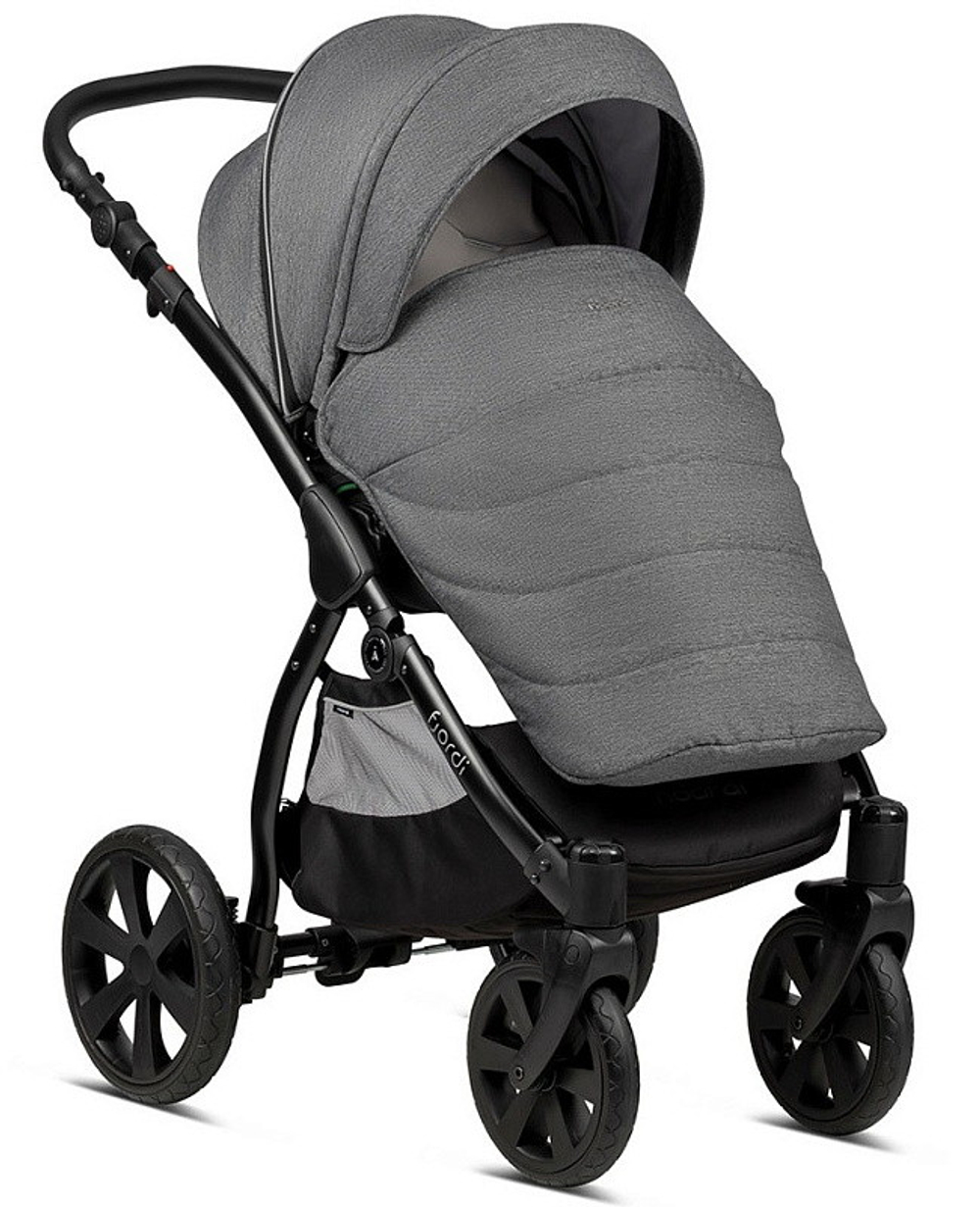 Детская коляска Noordi Fjordi 3 в 1 с автокреслом Terra Edusky Black 1132813/1302813 Dark Grey