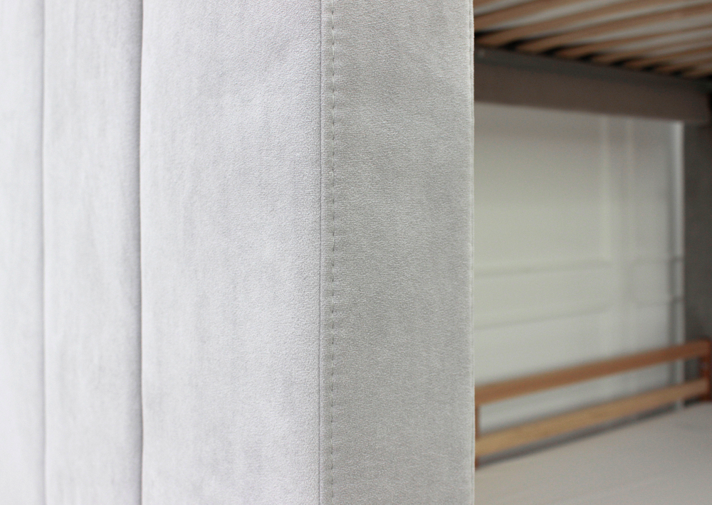 Кровать двухъярусная Cosy антивандальная ткань (серый)