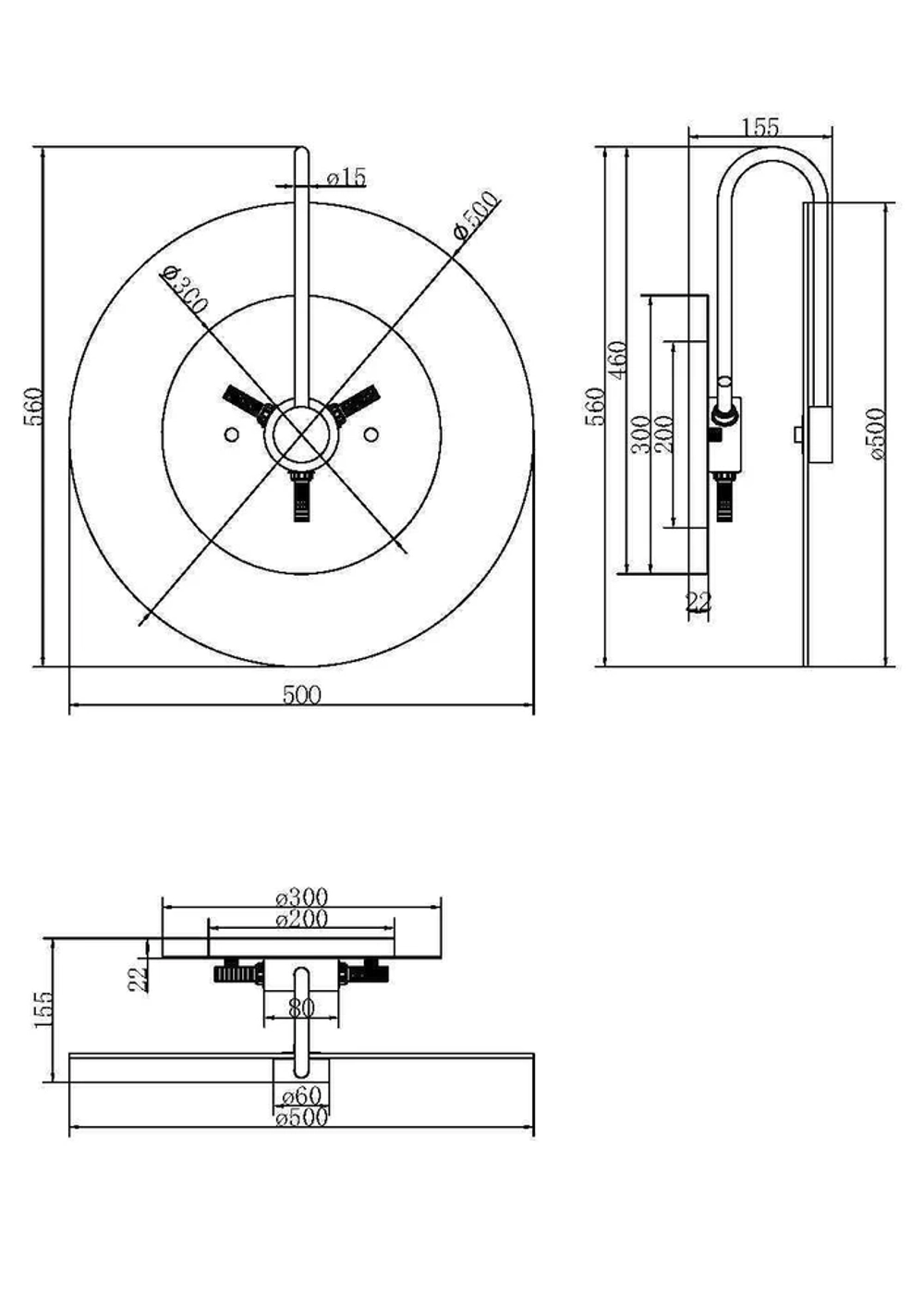 Декоративная подсветка Maytoni MARE MOD305WL-03B