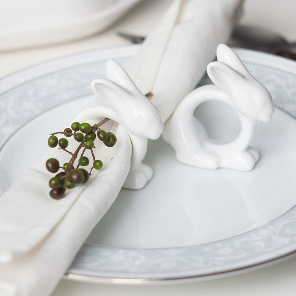 Кольцо для салфетки "Кролик"