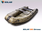 Лодка надувная моторная solar-380 к (оптима)