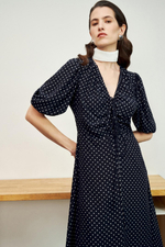 Платье на сборке