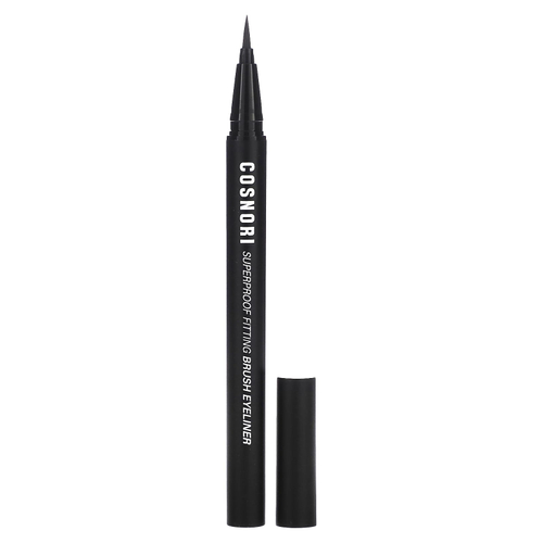 Cosnori, Superproof Fitting Brush Eyeliner, черная, 0,6 г (0,02 жидк. унц.)