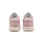 Кроссовки Air Jordan 1 Low White/Pink Oxford-Sail