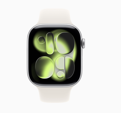 Часы Apple Watch Series 11 46mm GPS Aluminum Case with Sport Band M/L Starlight