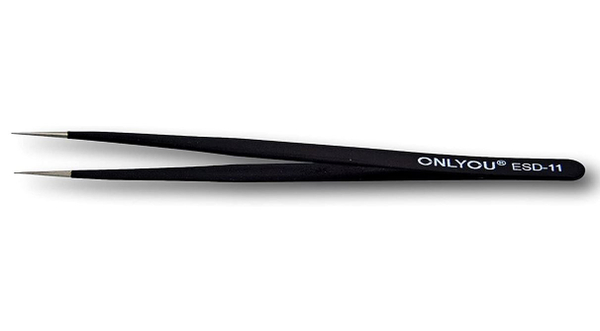 Пинцет стальной ESD-11
