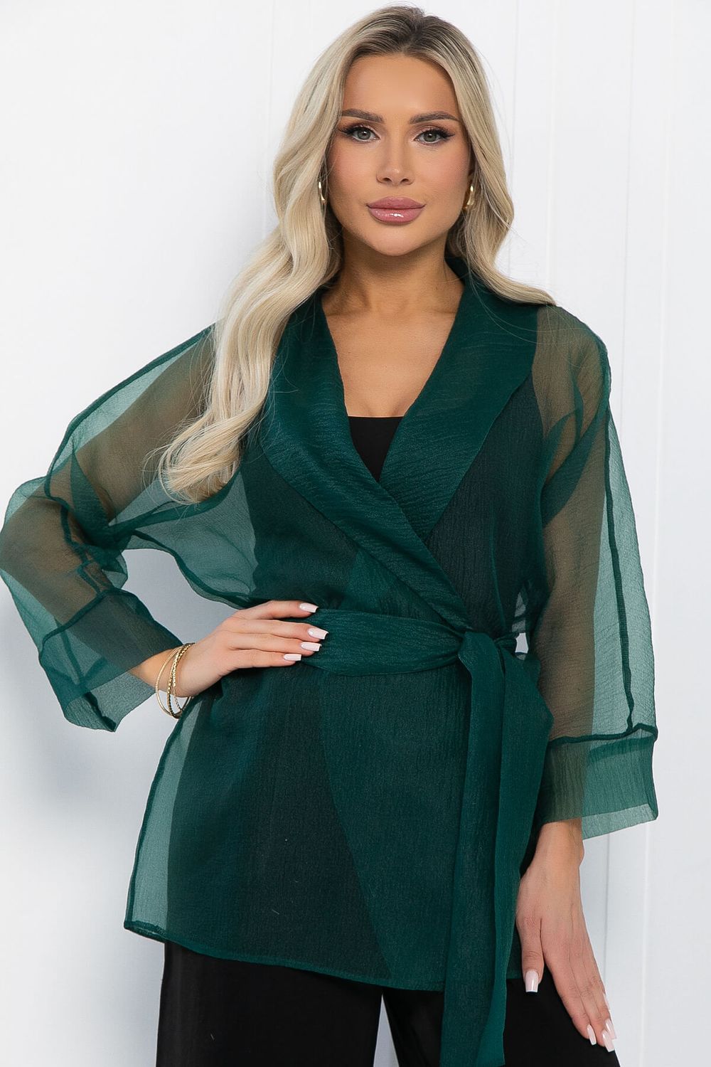 Жакет Случайная встреча (зеленый) Б13004-7М LT Collection