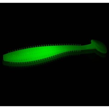 Виброхвост Helios Shaggy 5,12''/13 см Phosphorus 5шт. (HS-18-041)