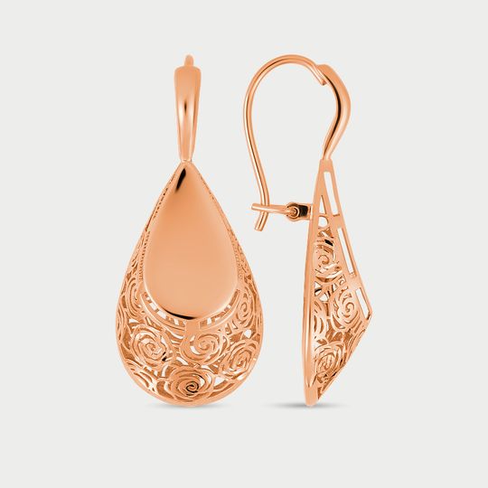 Серьги золотые