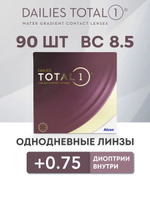 Однодневные контактные линзы Dailies Total 1 (уп. 90 линз)