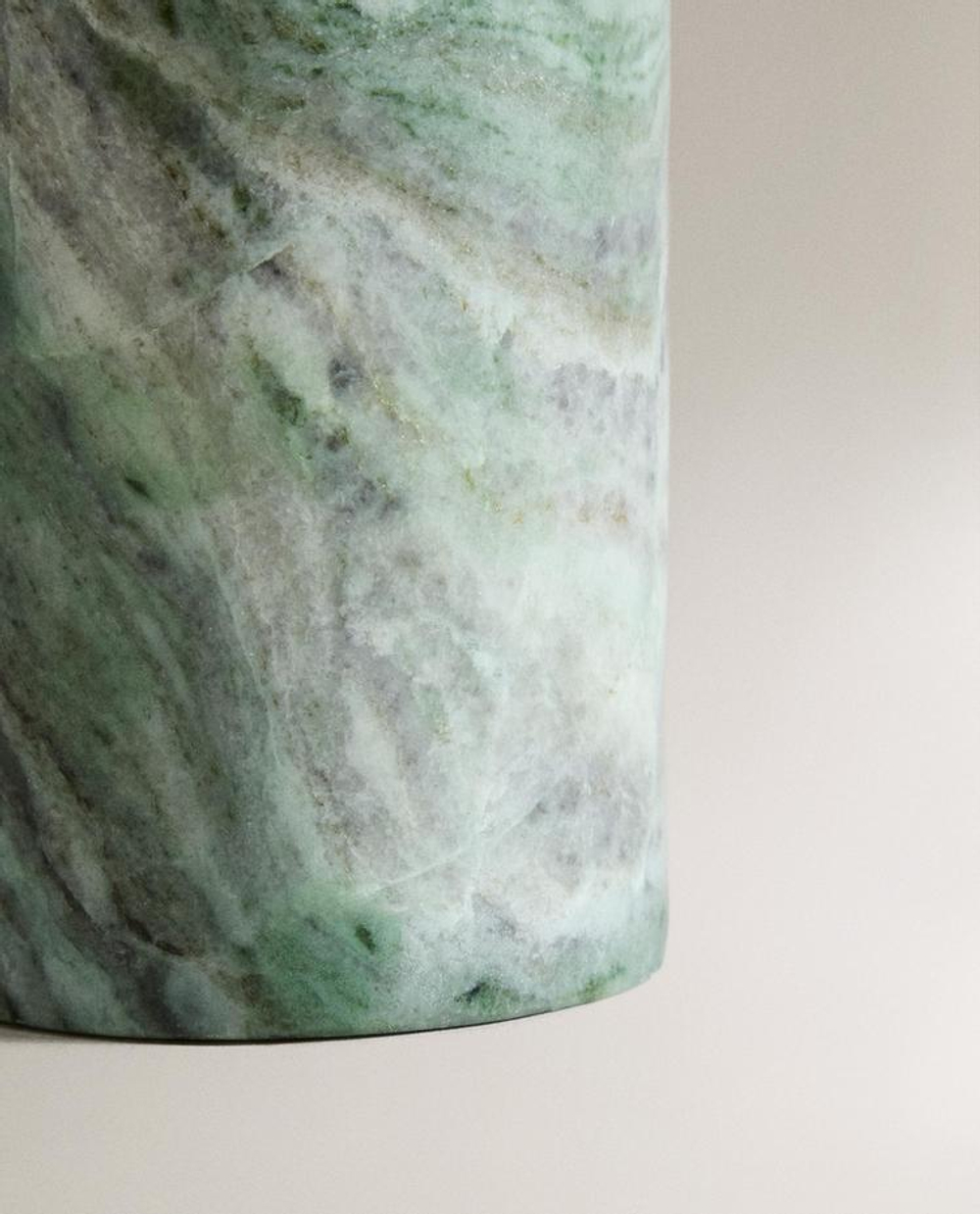 ZARA HOME МРАМОРНЫЙ ДОЗАТОР МЫЛА, ЗЕЛЕНЫЙ